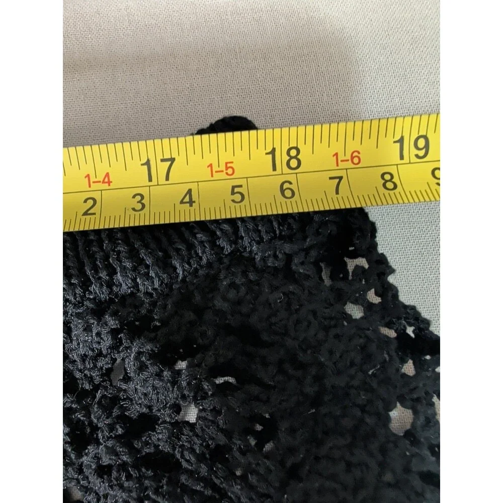 ⭐ Wild Fable Shorts Womens XL Black Crochet Beach Swim Cover Up Boho⭐ - Picture 9 of 10